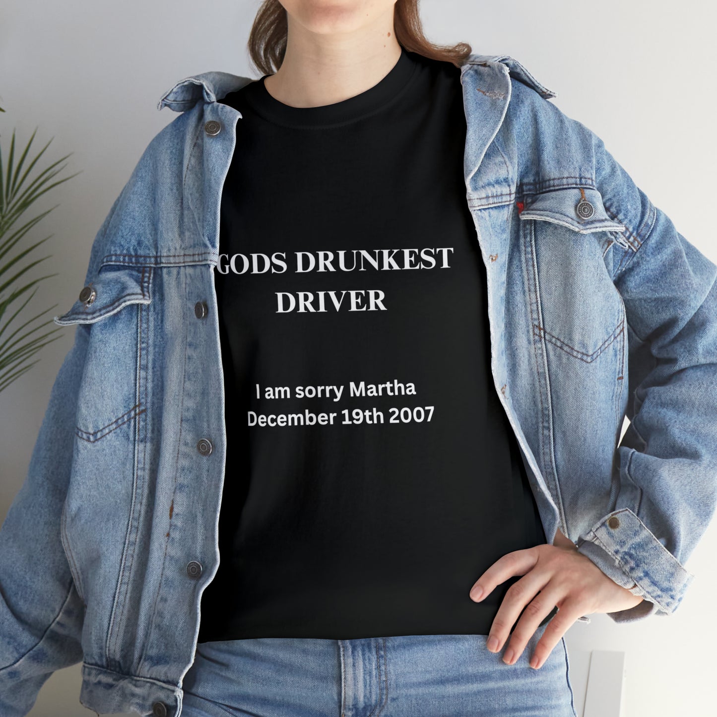 Gods Drunkest Driver Tee