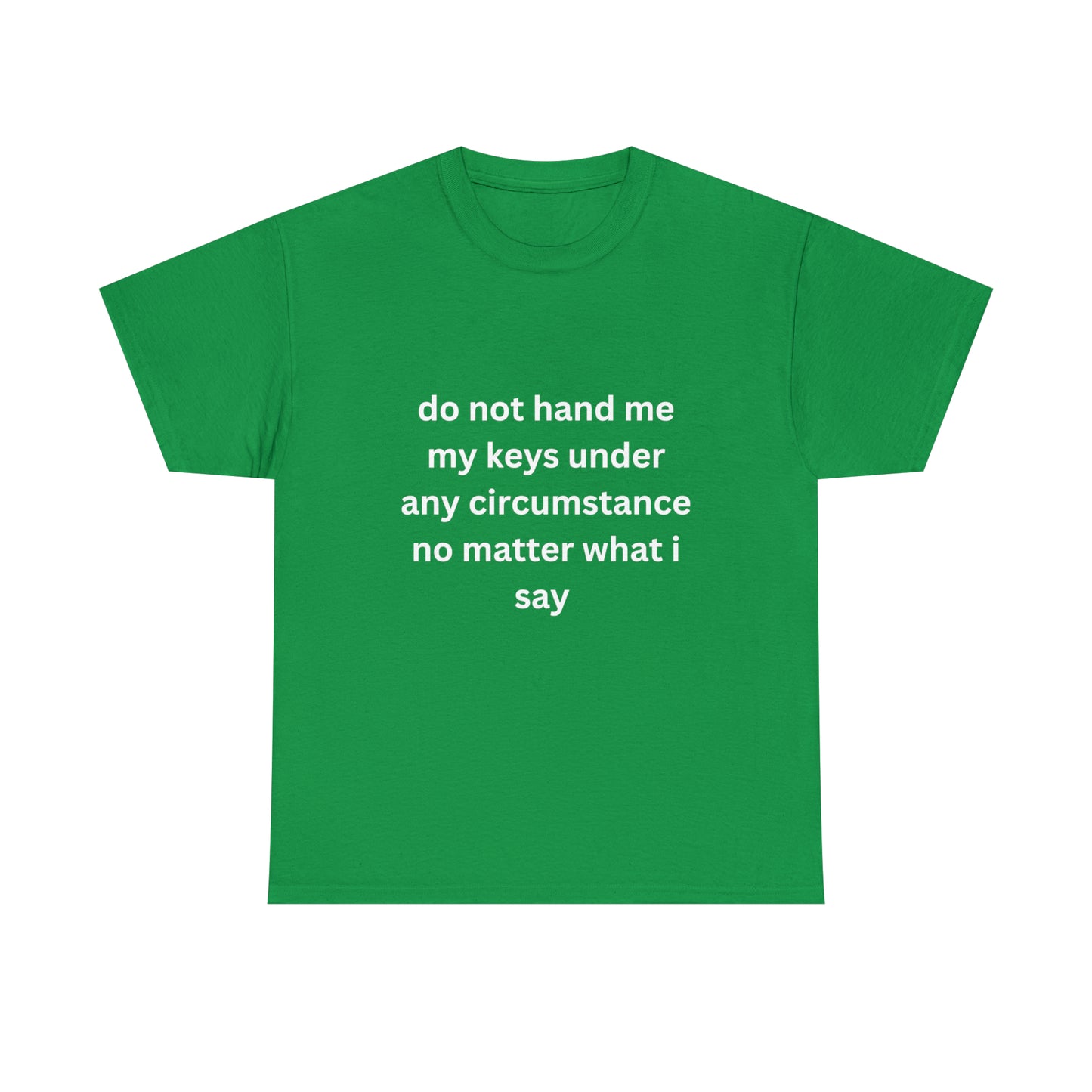 Do Not Hand Me My Keys Tee