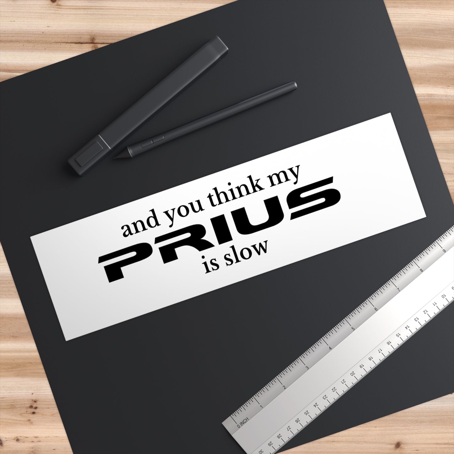 Toyota Prius Bumper Sticker