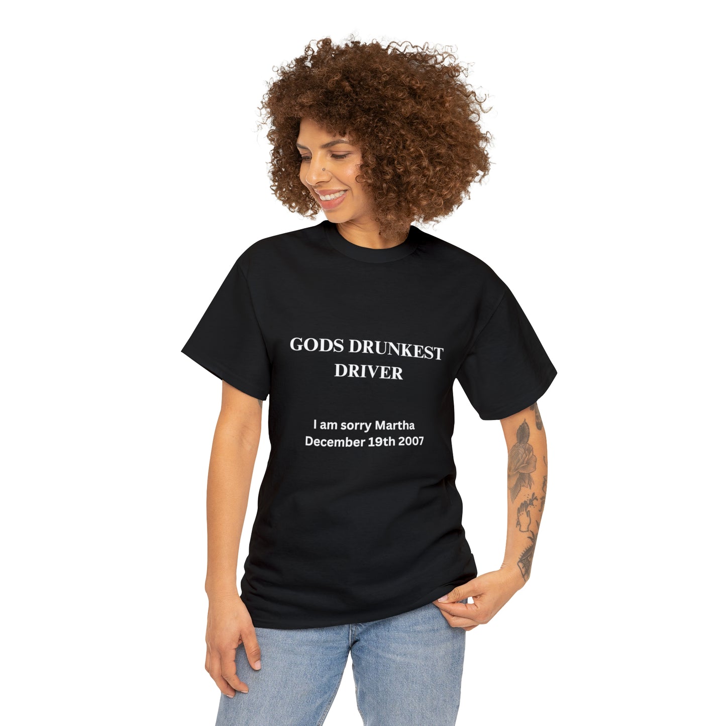 Gods Drunkest Driver Tee