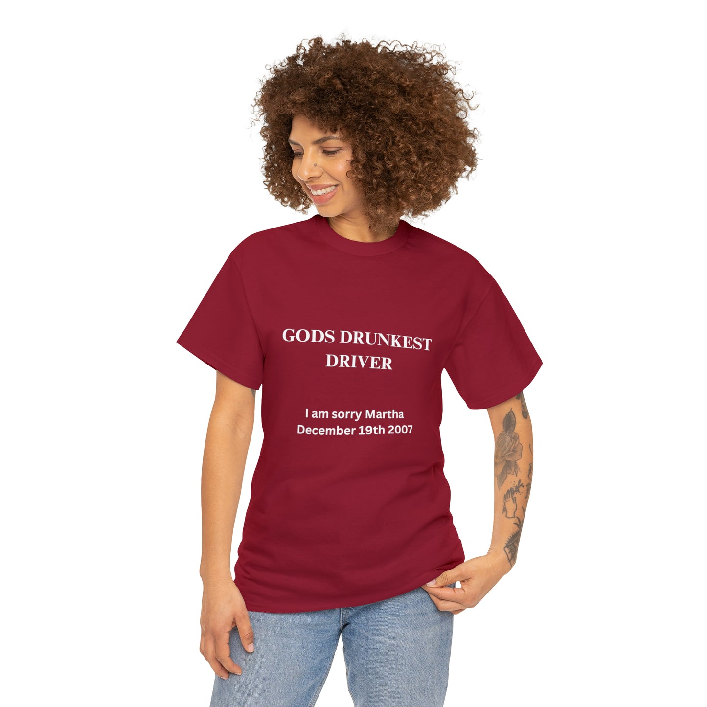 Gods Drunkest Driver Tee