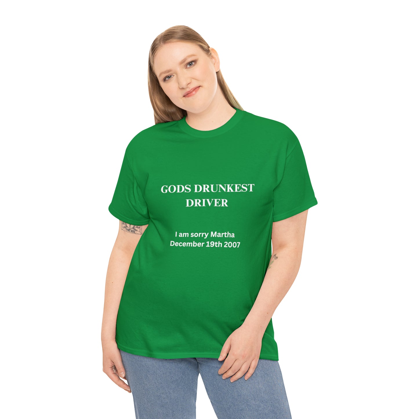 Gods Drunkest Driver Tee