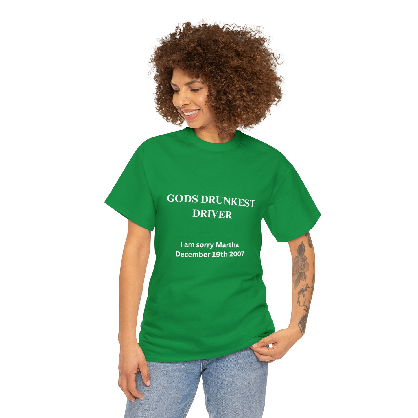 Gods Drunkest Driver Tee