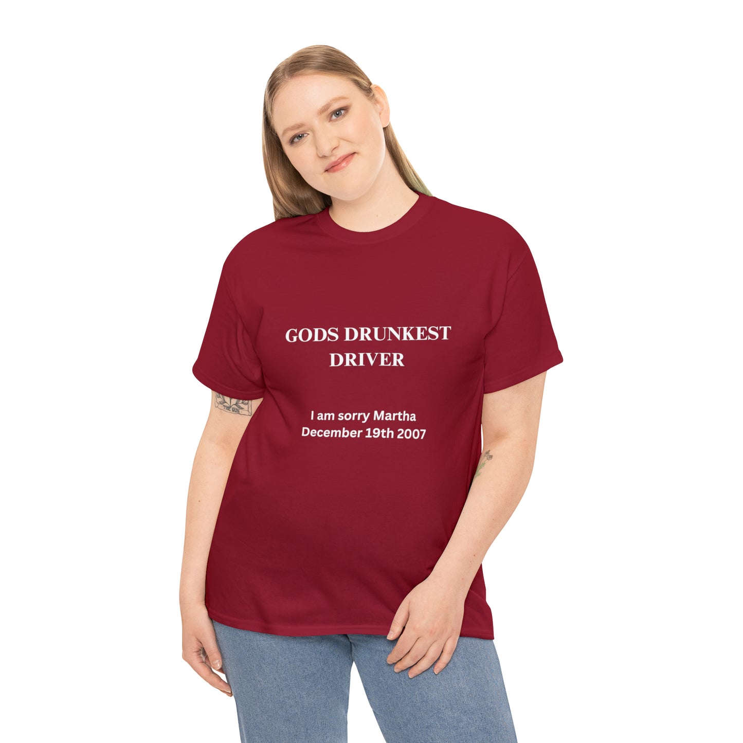Gods Drunkest Driver Tee
