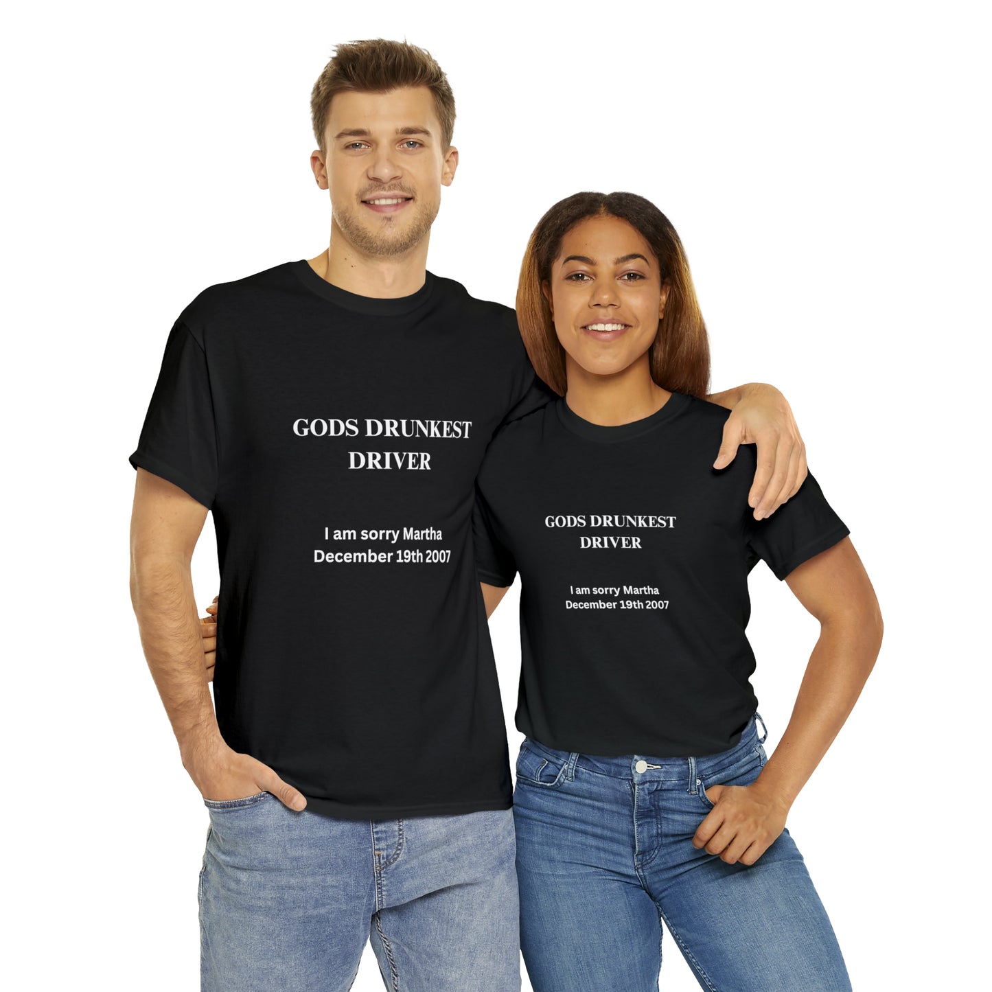 Gods Drunkest Driver Tee