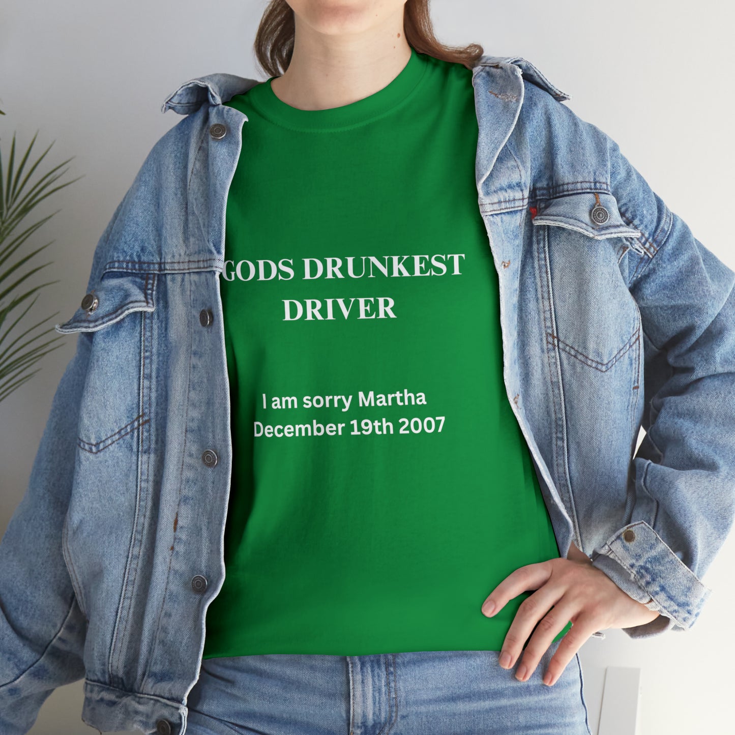 Gods Drunkest Driver Tee