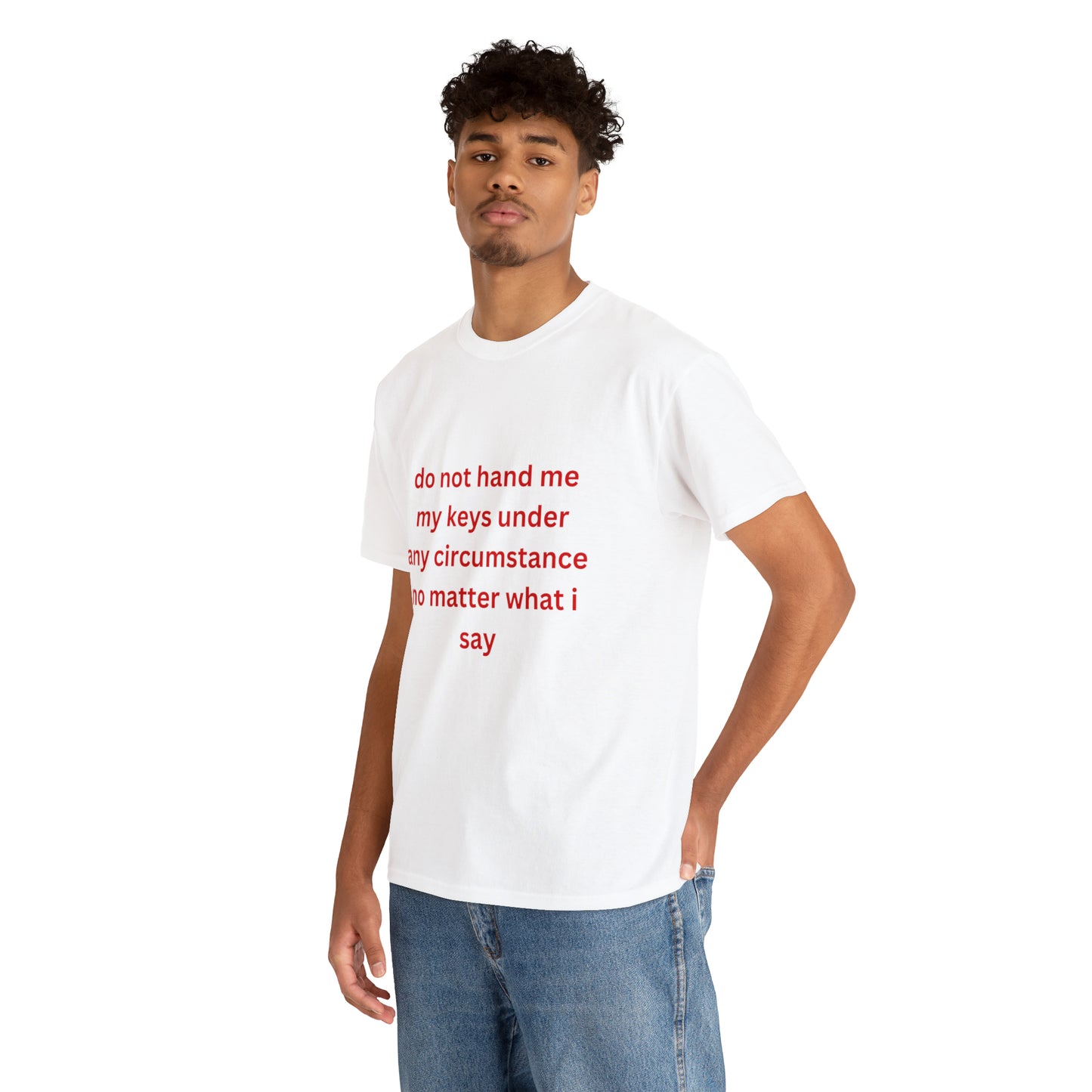 Do Not Hand Me My Keys Tee
