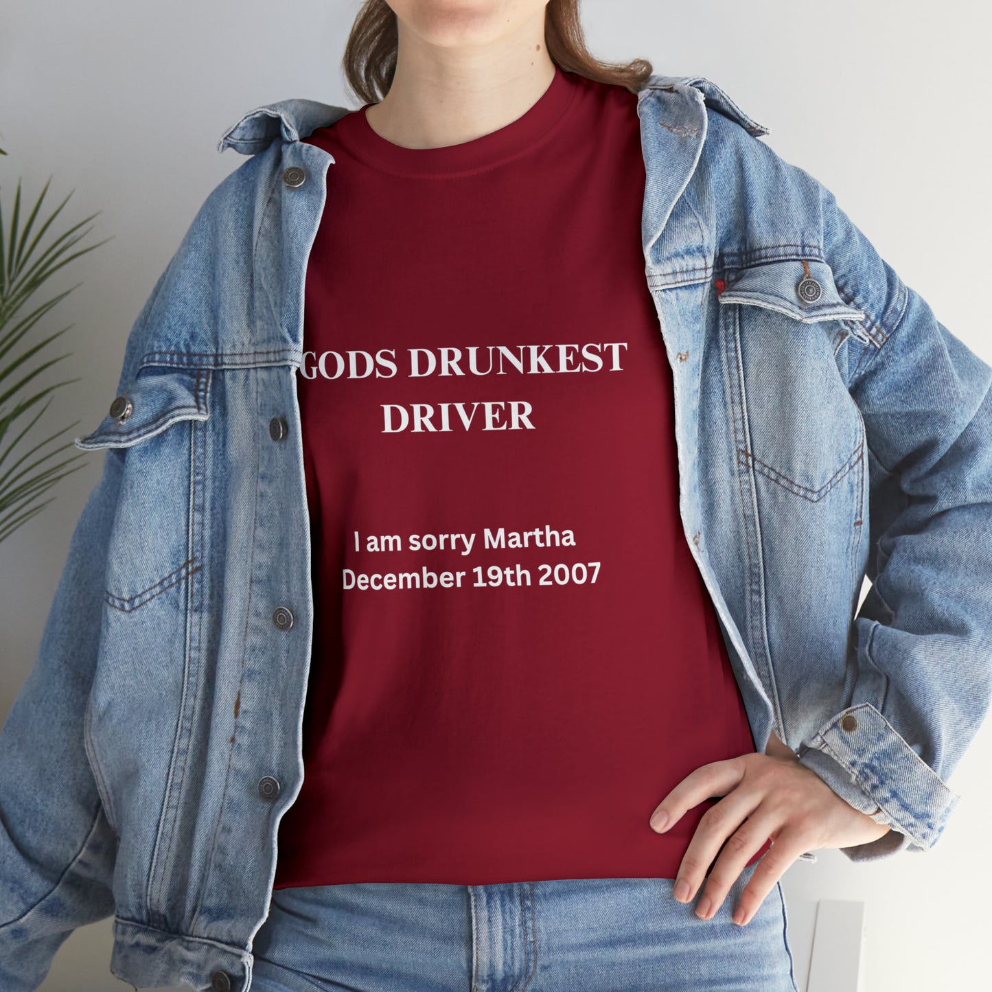 Gods Drunkest Driver Tee