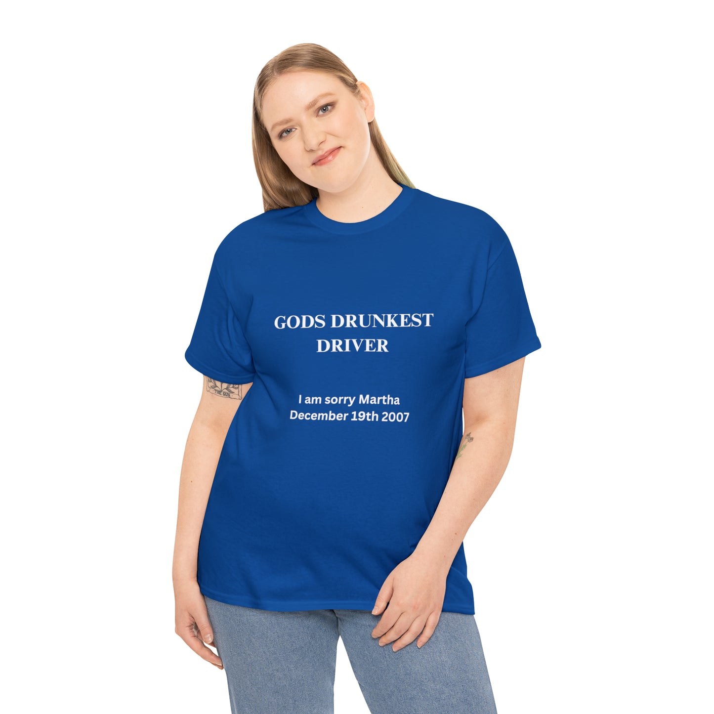Gods Drunkest Driver Tee