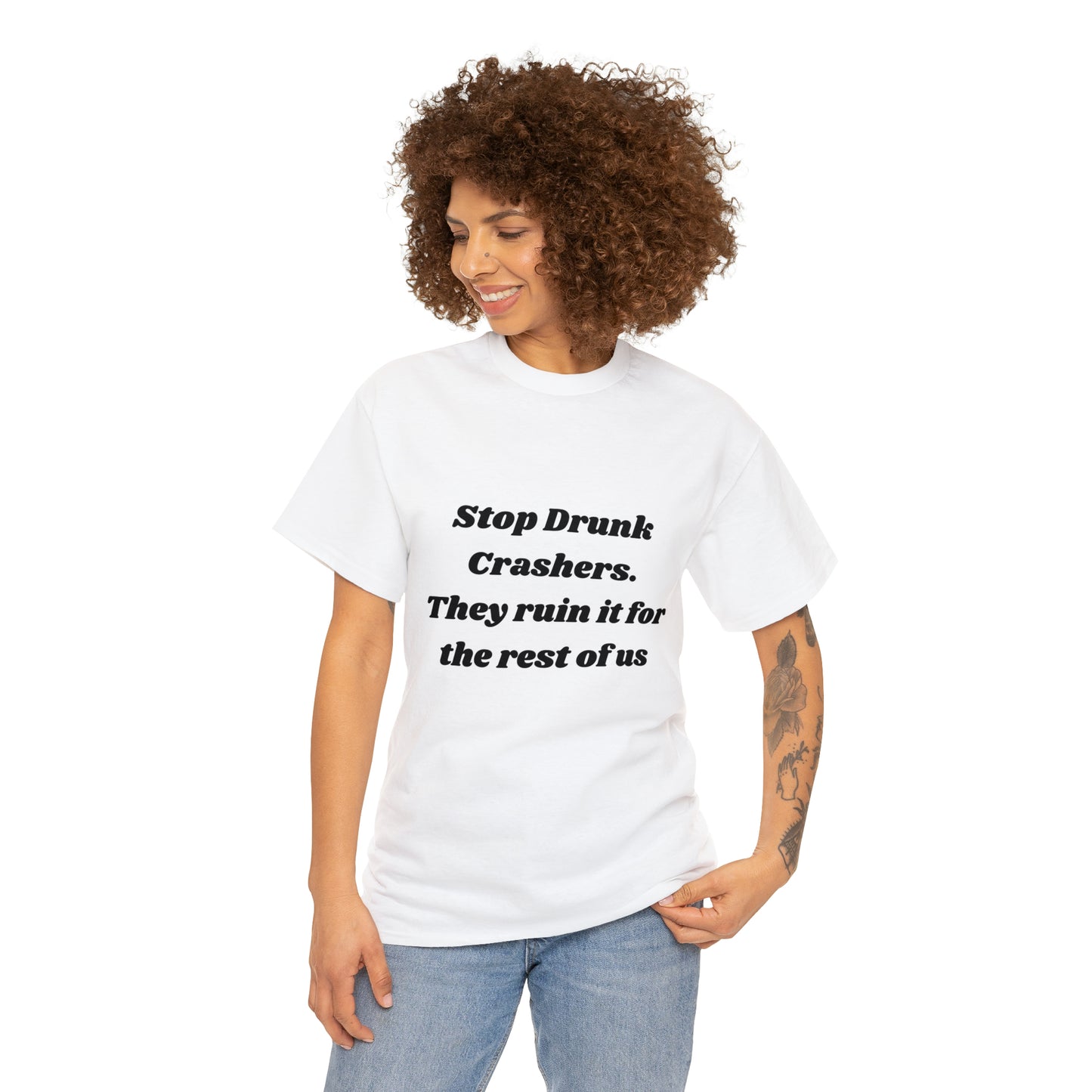 Stop Drunk Crashers Tee