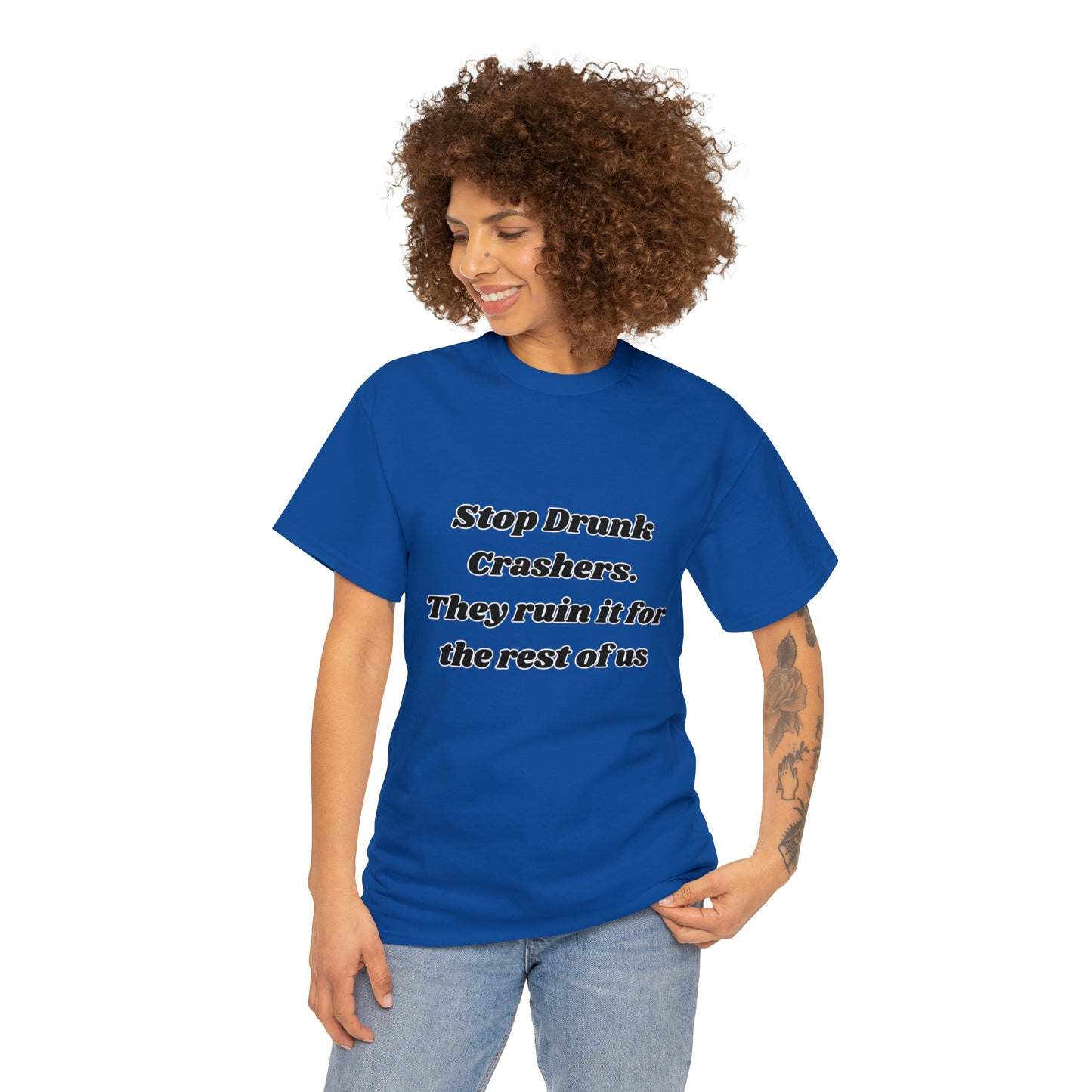 Stop Drunk Crashers Tee