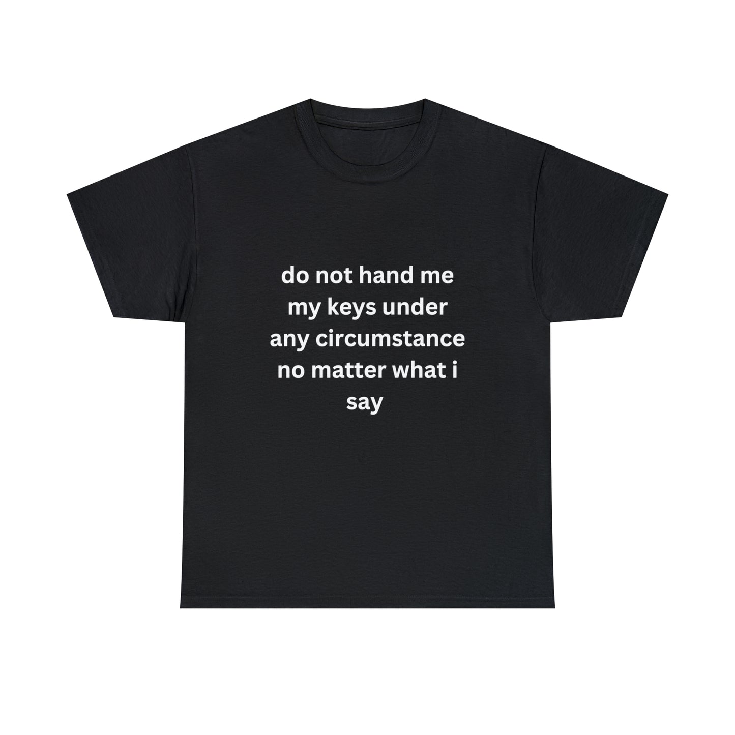 Do Not Hand Me My Keys Tee